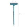 thumbnail image 3 of green Window Cleaning Brush Wet Dry Dual Use Glass Wiper With Scraper No Disassembly Required Multi Surface Cleaner For Windows Floors Screens Sofa Hair Removal With Bonus Small Brush, 3 of 9