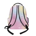 thumbnail image 2 of SCRAWLGOD Stars Tie-Dye Print Beige Pink Casual Backpack for Girls Boys, Lightweight Laptop Daypack for Daily Use Travel Work School, Stylish Classic Basic Unisex Style, 2 of 7