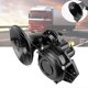 thumbnail image 1 of Universal for Auto Car Truck 135db Air Horn 12/24V Super Loud Trumpet Air Horn with Electric Valve Flat Car Accessories~57595, 1 of 1