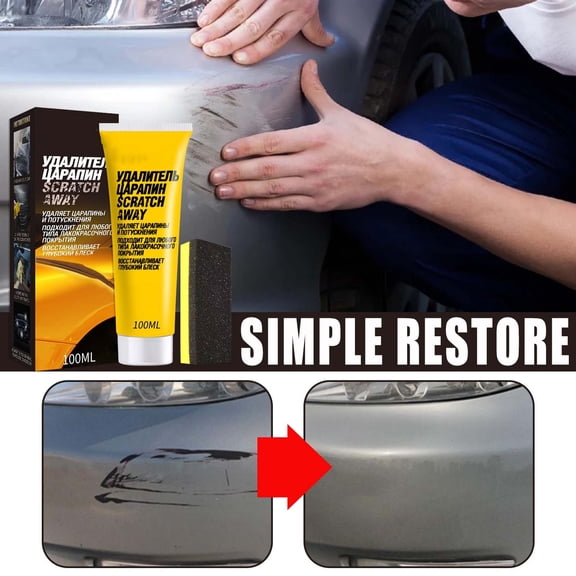 Car Scratch Repair Paste,Car Scratch Repair Paste Polishing,Paint Scratch Repair, Polish Wax, Fixes Scratches in Seconds, Suitable for All Car Colors