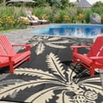 thumbnail image 6 of TacleeKii Waterproof Outdoor Rug 5' x 8', Reversible Plastic Straw Mat for Patio, RV, Camping & Deck, Black, 6 of 8