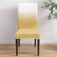 thumbnail image 2 of Sage Green Dining Chair Cover Set of 4,Stretch Chair Protectors Slipcover,Spandex Kitchen Chair Seat Back Cushion Slip Cover for Dining Room,Party,Hotel Abstract Gradient Minimalist Ombre Modern, 2 of 6