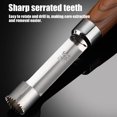 thumbnail image 5 of Stainless Steel Apple Corer, Fruit Core Removal Tool for Apples & Pears, Easy to Use, Kitchen Essential, Durable Wood Handle, Multi-purpose for Fruit and Cake, 5 of 5