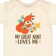 thumbnail image 4 of Inktastic My Great Aunt Loves Me Fox Boys or Girls Baby Bodysuit, 4 of 5