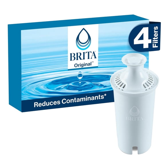 Filtro de Repuesto Brita Blanco Longlast Estándar 1 Caja x 4 Piezas