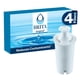 thumbnail image 1 of Filtro de Repuesto Brita Blanco Longlast Estándar 1 Caja x 4 Piezas, 1 of 10