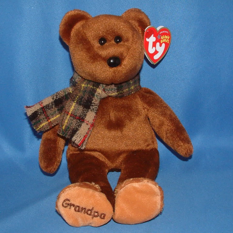Ty Beanie Baby: Gramps the Bear | Stuffed Animal | MWMT's