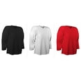 thumbnail image 2 of Faceoff Hockey Jersey, Youth X-Small, Scarlet, 2 of 2
