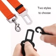 thumbnail image 5 of Cinturón de seguridad para el coche para mascotas, gatos y perros, clip de viaje de seguridad ajustable, cuerda de tracción elástica reflectante, accesorios para perros Bulldog francés, 5 of 5