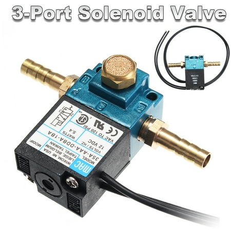 - 3 Port DC 12V 5.4 W Electronic Boost pressure switches Control Solenoid Valve for ECU PWM 35A-AAA-DDBA-1BA