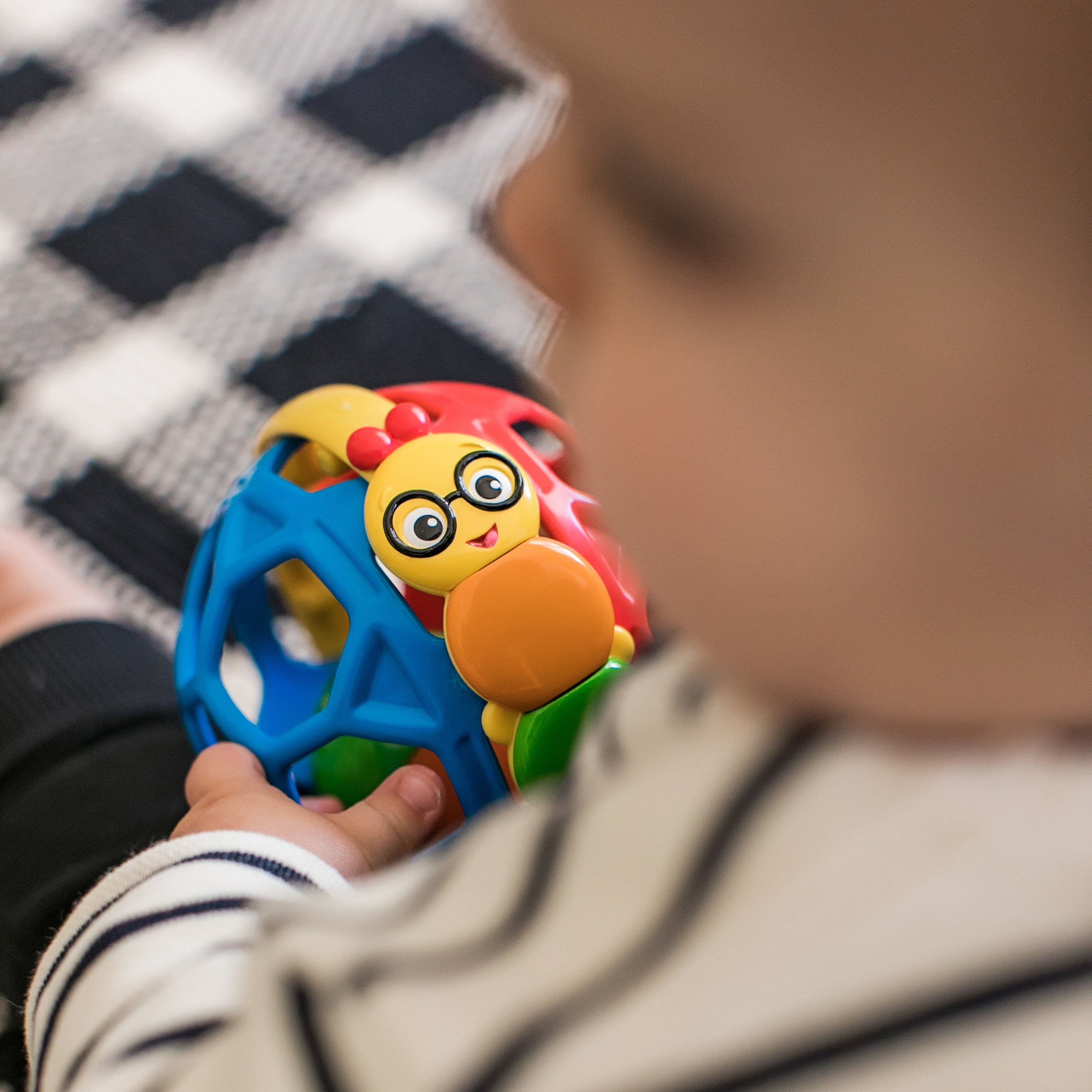 baby einstein bendy ball rattle toy