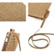 thumbnail image 3 of Bolso de playa de paja para mujer, lindo bolso de paja de verano, pequeño bolso bandolera de paja para vacaciones, 3 of 4