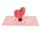 thumbnail image 4 of Tarjetas de felicitación Sakura D en forma de corazón, Tarjetas de felicitación 3D Sakura en forma de corazón para el día de San Valentín Tarjeta de felicitación D Estética elegante, 4 of 9