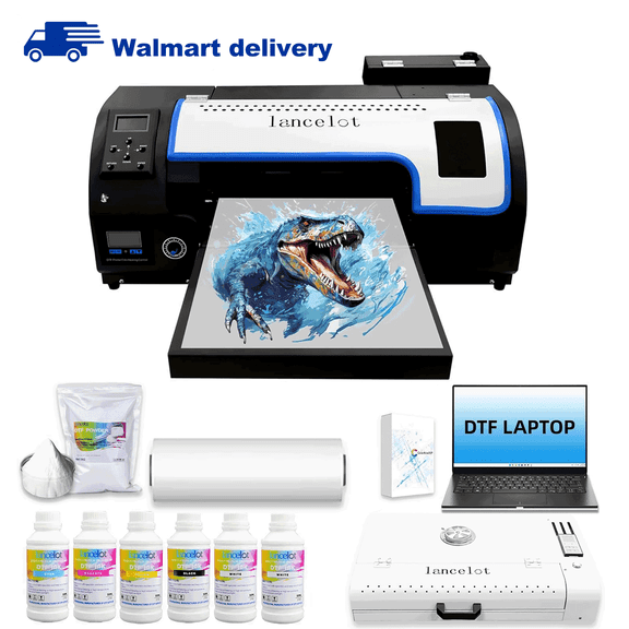 Lancelot M1630 PRO A3 DTF Printer Kit - Auto Clean & Cut, 2X Faster than L1800, for T-Shirt, Hoodie, Textile Printing