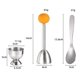 thumbnail image 2 of 5 piezas Hueveras para huevos pasados por agua con cucharas Huevo duro, 2 of 5