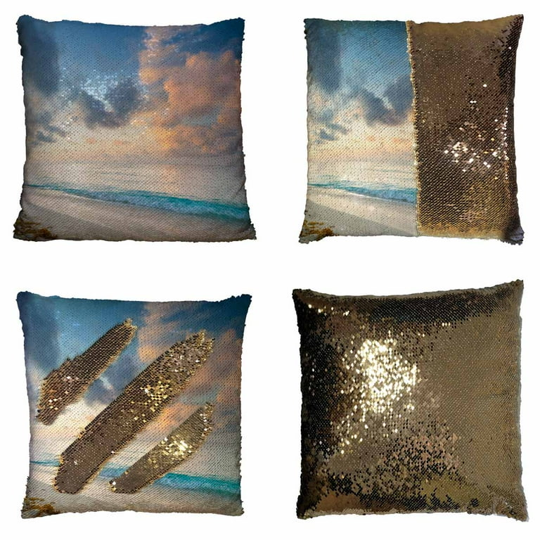 Mermaid sequin pillow walmart cheap