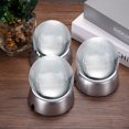thumbnail image 5 of Soportes de base para pantallas LED de cristal Uxcell 85x70x30mm alimentados por 3 pilas AA luz blanca paquete de 2, 5 of 5