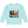 thumbnail image 2 of Inktastic Happy Dog Family Toddler Sweatshirt, 2 of 4