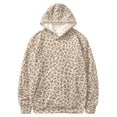 thumbnail image 4 of QHFBli Men's Leopard Print Hoodies Oversized Cheetah Sweatshirts Vintage Casual Long Sleeve Pullover With Pockets, 4 of 4