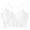 White, variant on FhsagQ Bra Women Bras Lace Bralette Women Stretch Lace Bralette Padded Bras Bandeau with Straps Bras for Women Girls Women's Bras Silk Tanga Panties Black One Size