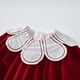 thumbnail image 3 of Odeerbi Niñas Peter Pan Cuello Terciopelo Vestidos Otoño Invierno Vintage Princesa Vestido Niños Color Sólido Dulce Manga Larga Vestido, 3 of 8