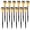 Warm White, variant on Rirool Solar Pathway Lights Outdoor Waterproof 12 Pack, Solar Powered Garden Stake Lights for Patio Walkway Driveway Yard Lawn Landscape Decor, Warm White