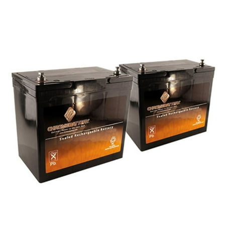 - 12V 35AH SLA Battery for Pride Dynamo / Jazzy / Jet 3 / Jet 7 - 2PK