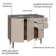 thumbnail image 3 of Alacena Gabinete Bajo Cocina Madesa Gourmet 105 Con Tarja MC, 3 of 5
