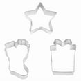 thumbnail image 3 of KLYNE - R&M International 3 Piece Good Tidings Cookie Cutter Set, 3 of 4