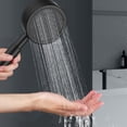 thumbnail image 1 of TIMIFIS Shower Head Shower Nozzle, Pressurized Shower Made of 304 Stainless Steel Material, with Strong Water Output, Durability, and A Beautiful and Practical Appearance Kitchen Gadgets, 1 of 6