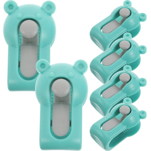 6 pinzas antideslizantes para sábanas, fijadores invisibles para fundas de edredón, pinzas de plástico para sábanas, accesorios de cama.