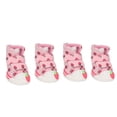 thumbnail image 1 of Botas de Perro, 4pcs Lienzo transpirable Zapatos de PERRO Lindo Strawberry Botas de Perro y Protectores de la Pata, Antideslizante Botines de Perros, 1 of 7