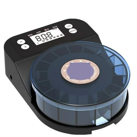 Fish Tank Automatic Feeder Aquarium Mode Regular And Quantitative Feeding Large Capacity