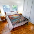 thumbnail image 3 of Pure Country Weavers Spirit Horse Blanket Cotton Tapestry Throw - Made in The USA - 72" x 54", 3 of 8