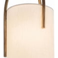 thumbnail image 4 of Meyda 177602 9 in. Cilindro Triad Pendant, Vintage Brass Fsb-5 - Lodge Fabric, 4 of 7