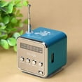 thumbnail image 3 of becaristey Récepteur Radio Mini Extérieur Camping Randonnée Voyage Affichage Numérique Radios Portables Haut-Parleur Lecteur de Musique, 3 of 7