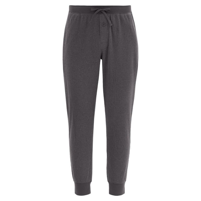 George Men s Waffle Jogger Sleep Pant Walmart