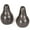 Gray, variant on Creative Home 6" AZ Letter Natural Champagne Marble Bookends, Set of 2