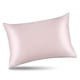 thumbnail image 2 of Funda de almohada de seda con diseño de oso de Alaska, tamaño queen, rosa pálido, con coletero, 2 of 5
