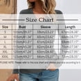 thumbnail image 3 of VISALY Long Sleeve Shirts V Neck Basic Tee Shirts Dressy Casual Blouses Basic Layers Loose Fit Soft Casual Pleated Tops Flowy Tops Smocked Tops Modest Blouses Solid T-Shirts Fall Outfits Pink Xxl, 3 of 4