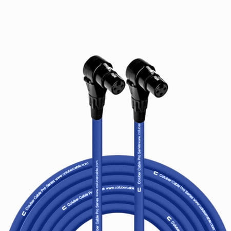 Coluber Cable - Right Angle XLR Female to Right Angle XLR Cable Female