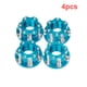 thumbnail image 4 of Bewildely Tuercas de brida RC de 4 piezas, pieza de actualización profesional, Kit de accesorios de actualización de ajuste automático práctico, Kits de construcción modelo Azul claro Bewildely FN001743-03, 4 of 6