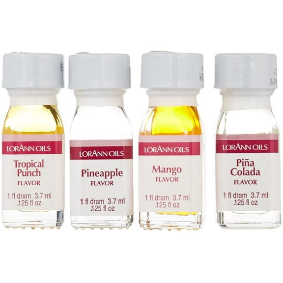 Lorann Oils 4 Pack Tropical Mix Flavoring