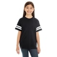 thumbnail image 1 of Camiseta de fútbol juvenil Fine Jersey NEGRO/ BLANCO L LAT 6137, 1 of 1