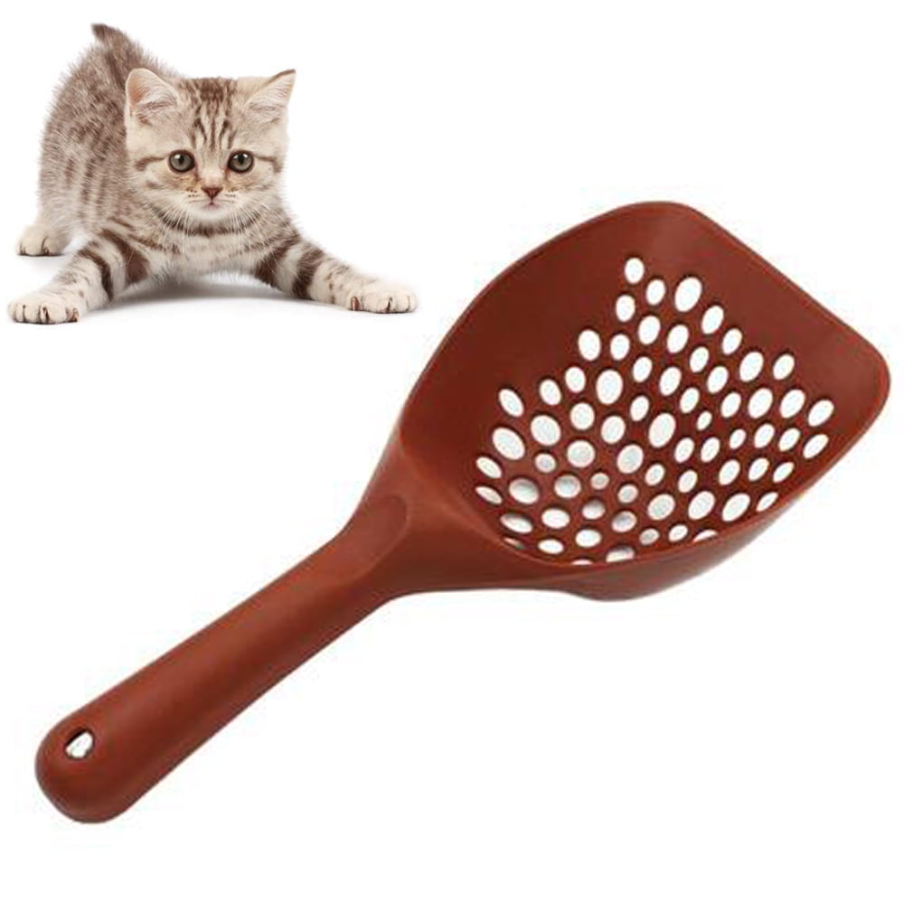 Fresh Step All in One Litter Scoop,Fast and Easy to Use Cat Litter Scoop, Ergonomic Handle Grip