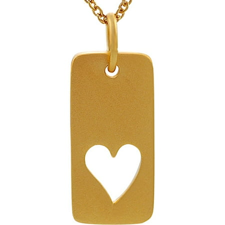 Brinley Co. Sterling Silver Vermeil Hear