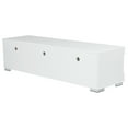 thumbnail image 5 of HOMMPA Adjustable Shelves Television Stands with LED Lights, MDF White, 57 x 15.7 x 12.59 Inches, 5 of 11