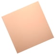 thumbnail image 1 of Hoja de Cobre Puro, 8" x 8", Grosor de 24 Gauge (0.5mm), Placa de Cobre Metálica con Guantes (Oro Rosa), 1 of 7