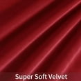 thumbnail image 6 of Haperlare 2 Pcs Velvet Pillow Covers with Pom Poms Home Decorative Square Throw Pillow Cases for Party Couch Sofa Bed, Red, 20"x20", 6 of 7
