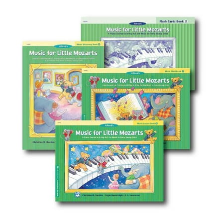 Music For Little Mozarts Level 2 Three Book Plus Flash